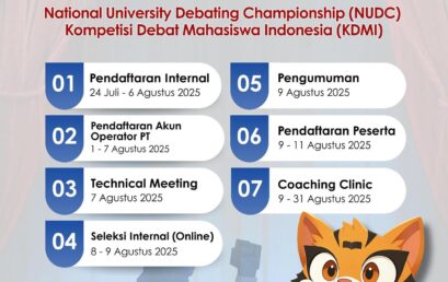 Pendaftaran Seleksi Internal NUDC & KDMI 2025