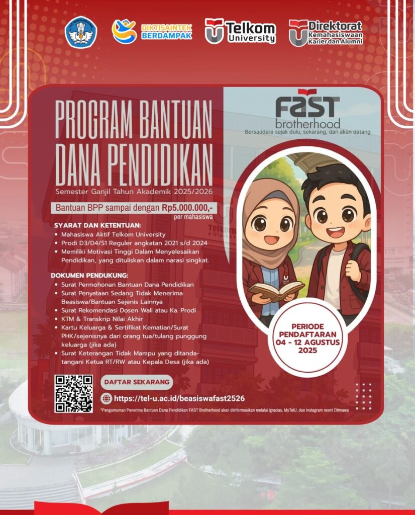 Bantuan Dana Pendidikan FAST Brotherhood Semester Ganjil 2025/2026