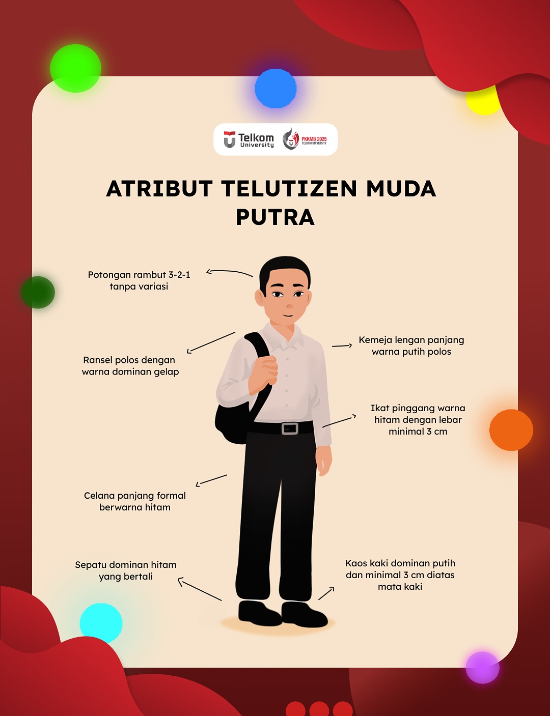 Atribut Putra